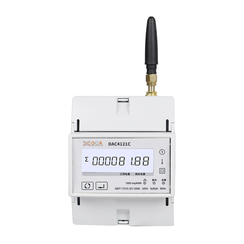 Misuratore di potenza Modbus wireless CA monofase su guida DIN Dac4121C