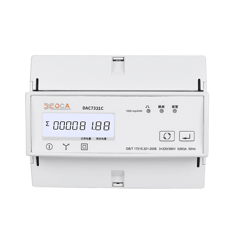 Dac7361c Tuya Zigbee Contatore di energia digitale intelligente con controllo remoto