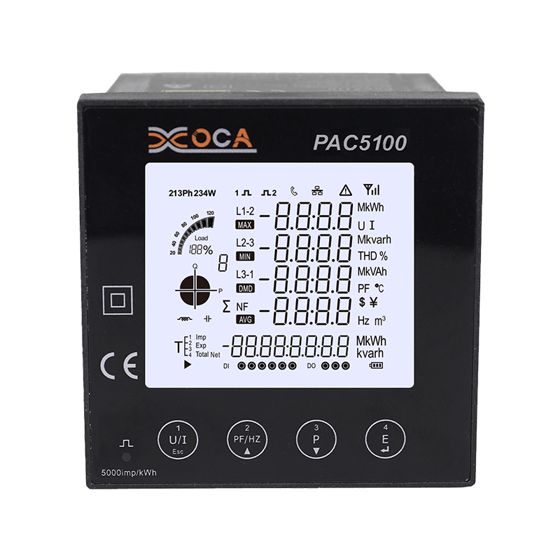 PAC5100 Misuratore da pannello intelligente multifunzione Smart WiFi monofase