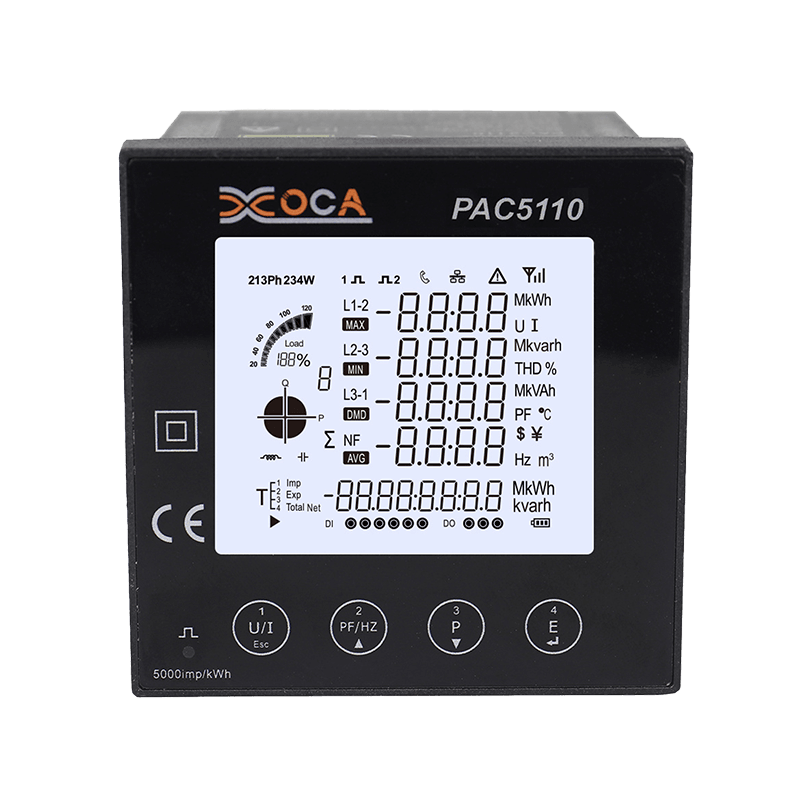 PAC5110 Misuratore di potenza prepagato LCD WiFi digitale intelligente