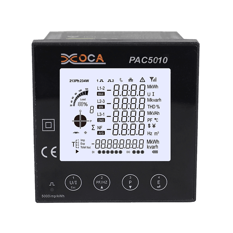 PAC5010 Big LCD WiFi Smart Power Meter Contatore di energia elettrica Analizzatore elettrico