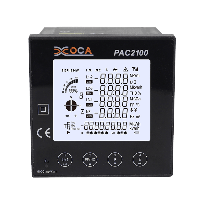 PAC2100 Contatore di energia digitale Smart Power Meter LCD grande