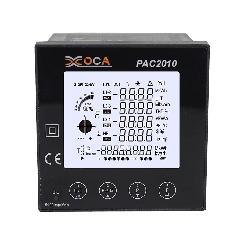 Multimetro misuratore di potenza da pannello LCD Smart Modbus PAC5010