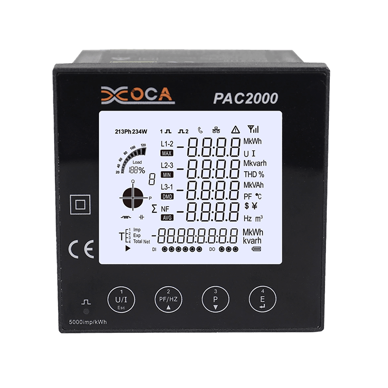 PAC2000 Misuratore di potenza da pannello prepagato WiFi Tuya Smart Electric multifunzione